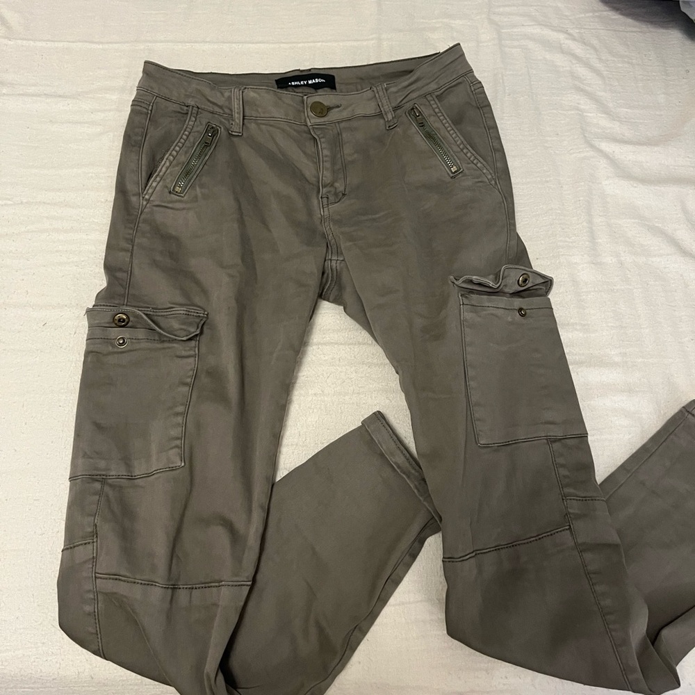 cute green skinny jeans